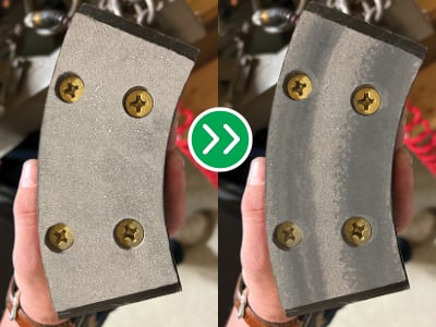 Befor and After Burnishing revised