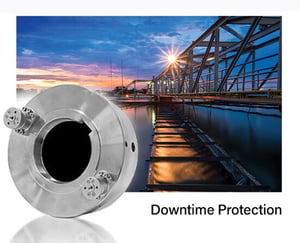 Stainless steel torque limiter for water treatment clarifier drives