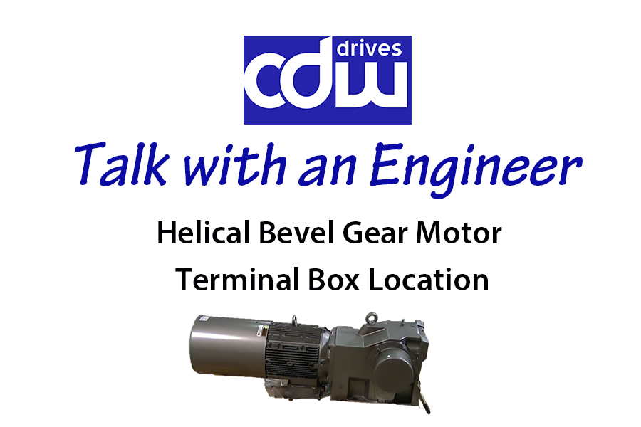 Helical Bevel Gear Motor Terminal Box Location